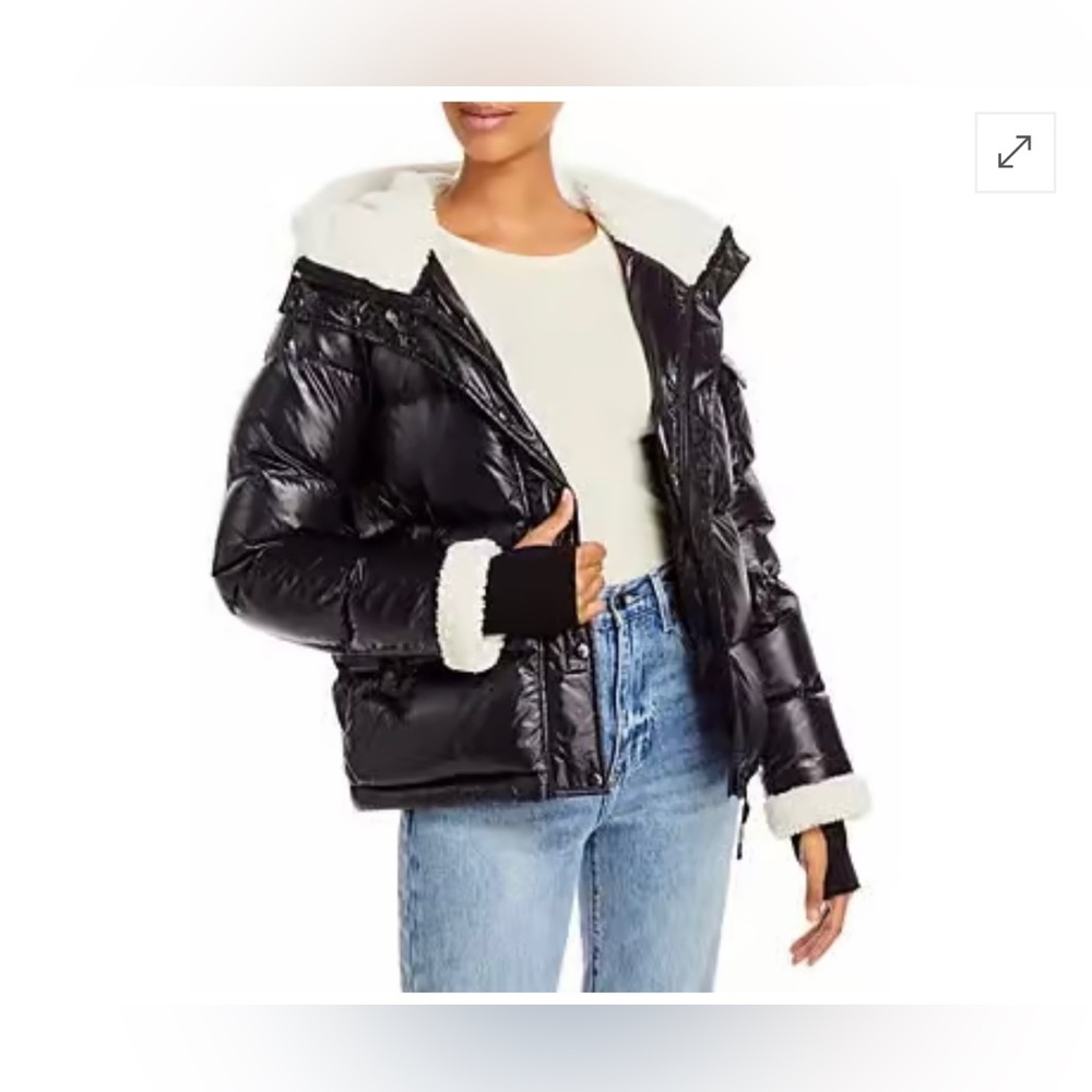 Aqua Jane Faux Puffer Jacket